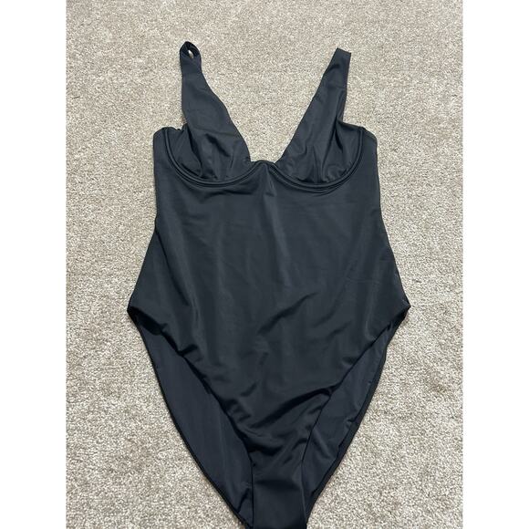 ONIA Sylvie Swimsuit One Piece in Black Sz XL New Without Tag - Picture 3 of 10